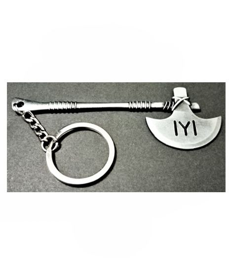 iShopping - Kings Ertugrul logo Metallic Axe Keychain (0202)
