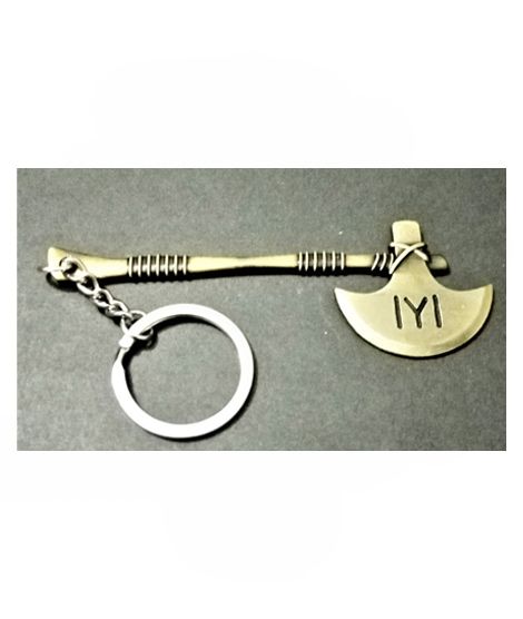 iShopping - Kings Ertugrul logo Metallic Axe Keychain (0203)
