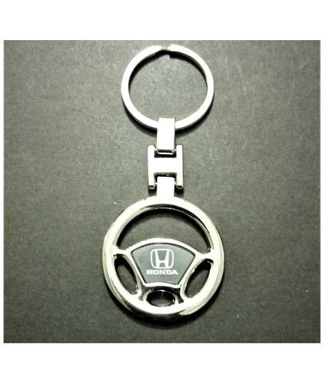 iShopping - Kings Metallic HONDA Steering Keychain (0341)