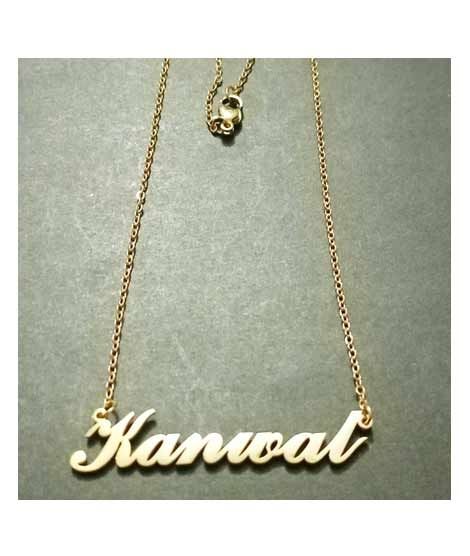 iShopping - Kings Stainless Steel Kanwal Name Locket (0354)