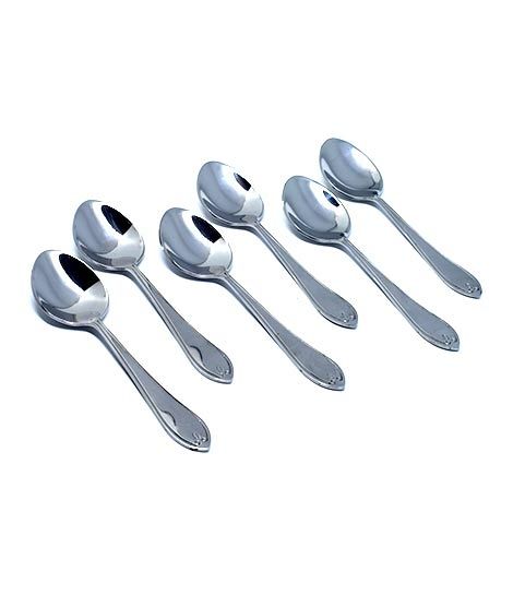 iShopping - Cambridge Stainless Steel Tea Spoon 6 Pcs Set (TS0361)