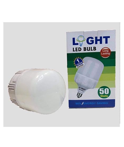 iShopping - Light 50 Watts Energy Saving LED Bulb White