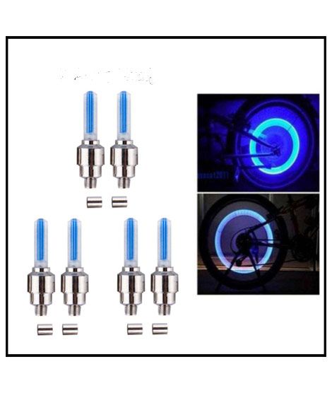 iShopping -  Shopeasy LED Tire Valve Caps Lights For Road Bikes