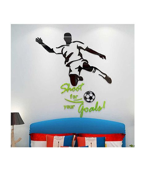 iShopping - LookNBuy Shoot Your Goal Design Wall Art (0047)