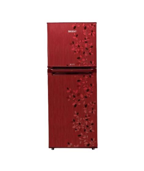 iShopping - Orient LVO VCM 330 Freezer-On-Top Refrigerator 12 Cu Ft-Vine Red