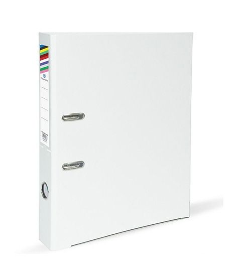 iShopping - M Toys A4 D-Clip Box File Wide Back White