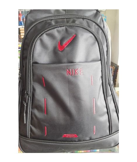 iShopping - M Toys Embroidered Nike Black  School Bag Kids (TR17492023)