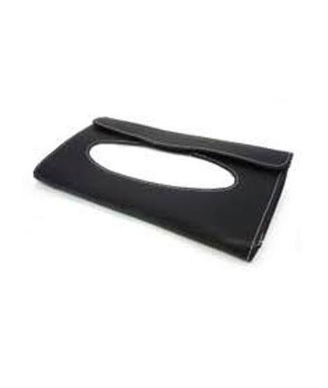 iShopping - M.Mart Car PU Leather Tissue Box - Black