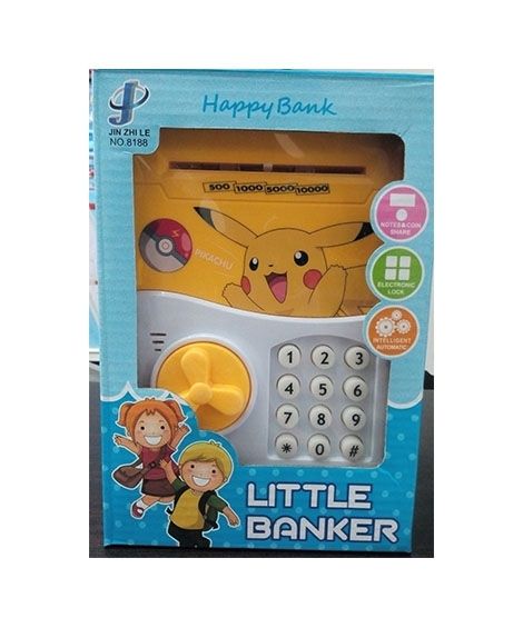 iShopping - Mini ATM Money Box For Kids Yellow