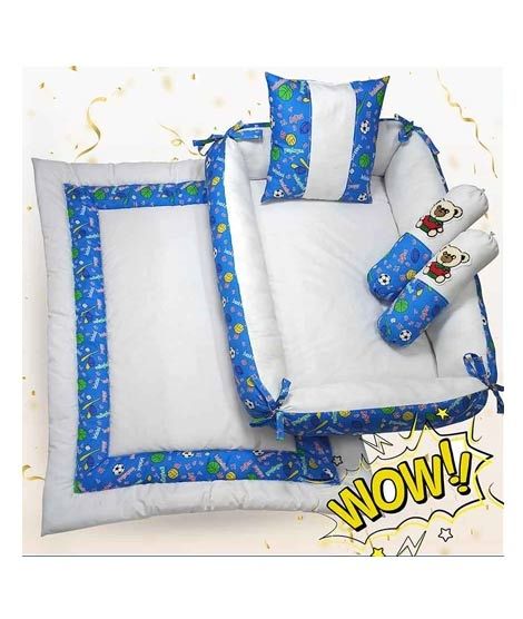 iShopping - Maguari Baby Bed Set 5 Pcs Blue (0538)