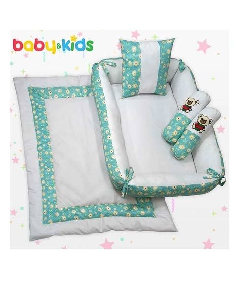 iShopping - Maguari Baby Bed Set 5 Pcs Green (0536)