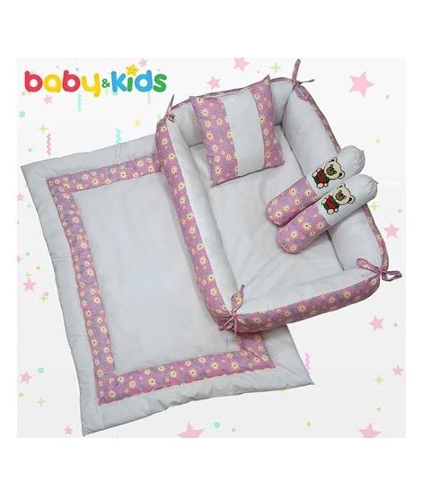 iShopping - Maguari Baby Bed Set 5 Pcs Pink (0535)