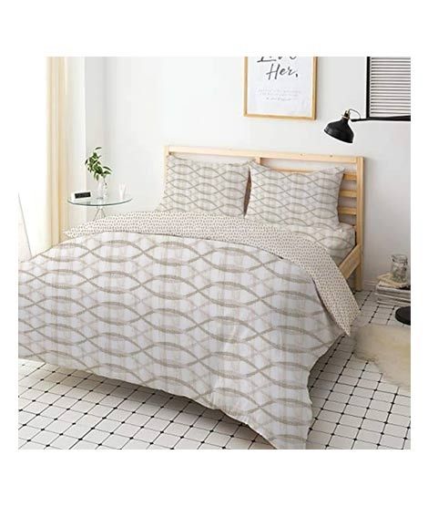 iShopping - Maguari Bedding Chain Double Bed Sheet Beige