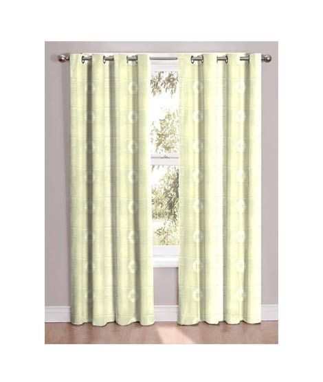 iShopping - Maguari Net Curtain 2 Pcs Yellow (0096)