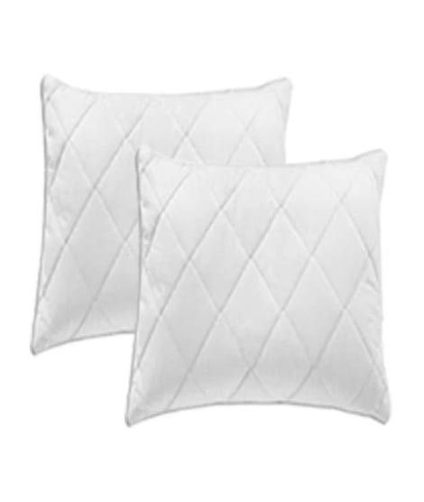 iShopping - Maguari Quilted Filled Cushion 2 Pcs White