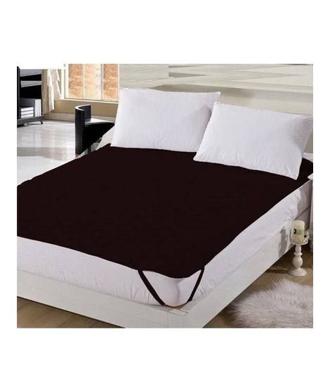 iShopping - Maguari Single Mattress Pad Topper Dark Brown