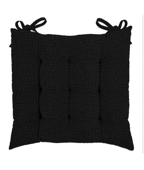 iShopping - Maguari Supreme Quality Chair Cushion Pad Black