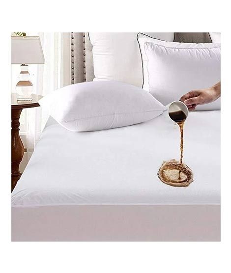 iShopping - Maguari King Luxury Waterproof Protectors With Pillow Cover White