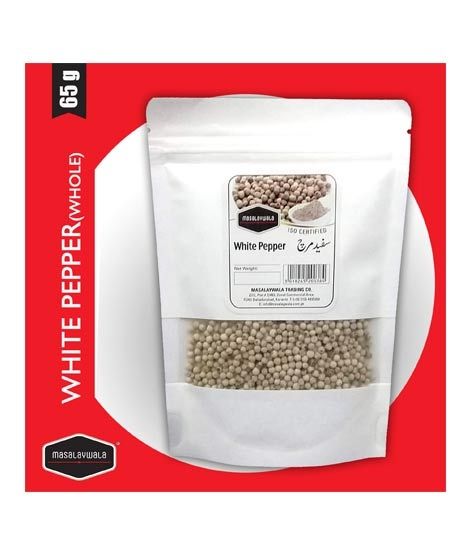 iShopping - Masalaywala White Pepper Sabit/Whole 65gm