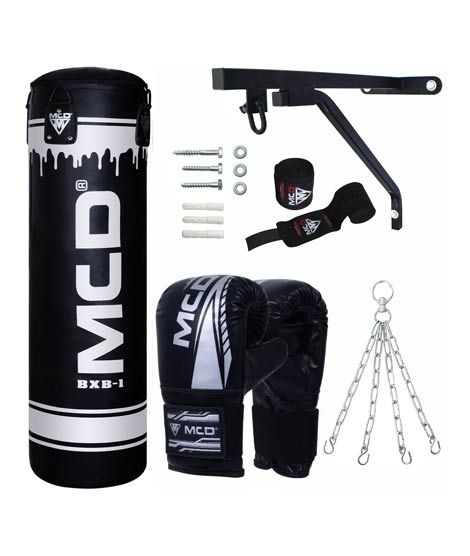 iShopping - MCD Punching Bag Boxing Kit Full Set Black