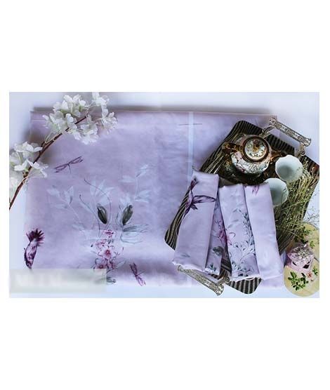 iShopping - Meem Ensemble Carnation Bed Sheet With 2 Pillowcase