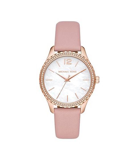 iShopping - Michael Kors Layton Three-Hand Women's Watch Blush (MK2909)