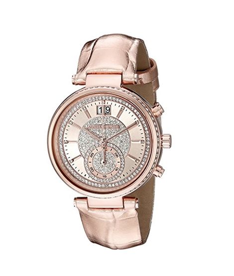 iShopping - Michael Kors Sawyer Women's Watch Rose Gold (MK2445)