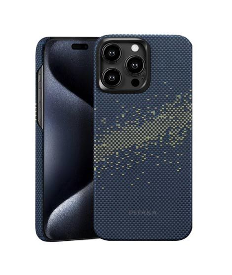 iShopping - Pitaka StarPeak MagEZ Case For iPhone 15 Pro Max - Milky Way Galaxy