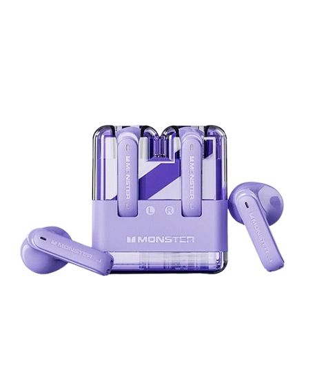 iShopping - Monster Airmars True Wireless Gaming Earbuds (XKT-12)-Purple