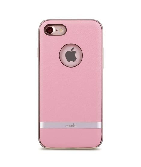 iShopping - Moshi Napa IPhone 8 Plus Mobile Cover Pink (99MO088003)