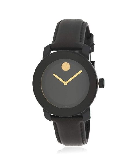 iShopping - Movado Bold Stainless Steel Men's Watch Black (3600527)