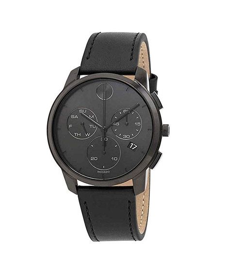 iShopping - Movado Bold Thin Chronograph Men's Watch Black (3600632)