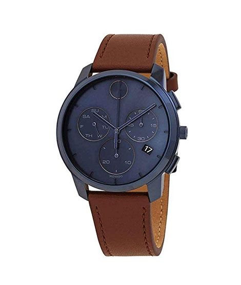 iShopping - Movado Bold Thin Chronograph Men's Watch Brown (3600630)