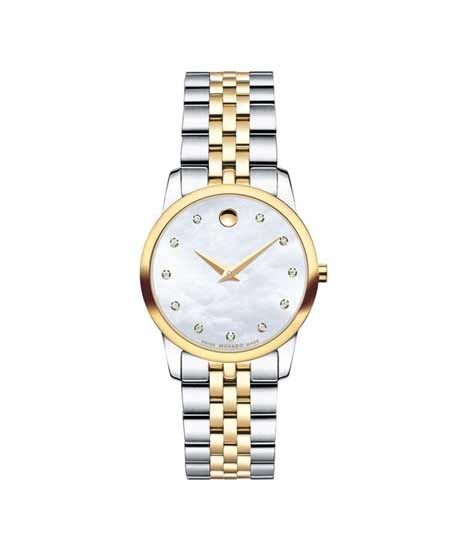 iShopping - Movado Museum Classic Stainless Steel Women's Watch Two Tone (0606613)