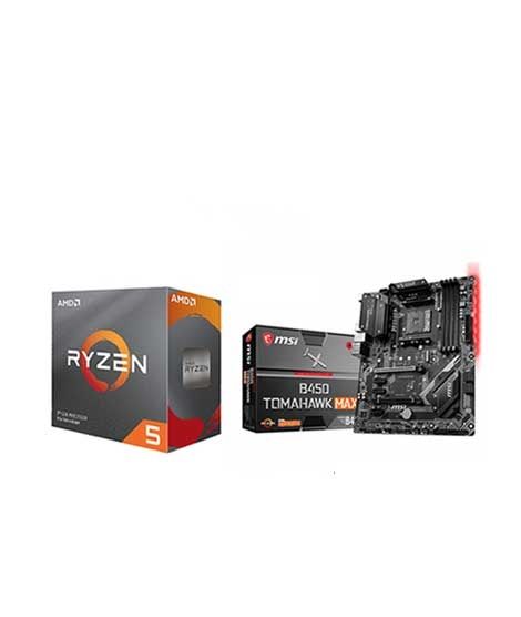 iShopping - MSI B450 Tomahawk Max With AMD Ryzen 5 (3600) Combo Deal