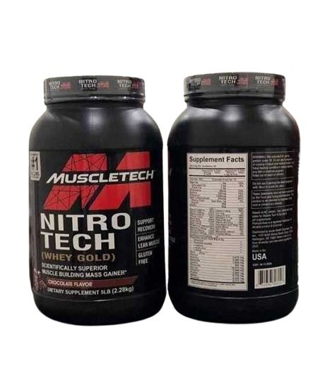 iShopping - MuscleTech Nitro Tech Whey Gold Protein Supplement 4lbs
