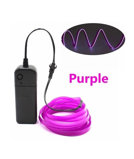 iShopping - Muzamil Store Flexible 9ft Neon LED Strip Light Purple