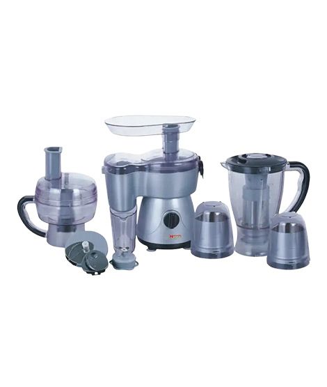 iShopping - National Gold 9 in 1 Food Processor Blender - Silver (NG-2135)