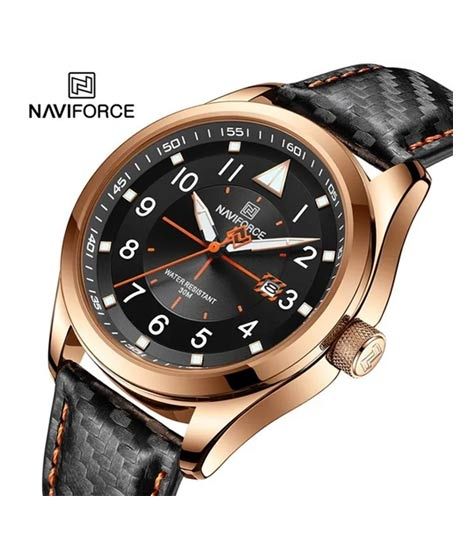 iShopping - Naviforce Date Edition Men's Watch Black (NF-8022-2)