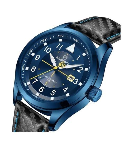 iShopping - Naviforce Date Edition Men's Watch Blue (NF-8022-4)