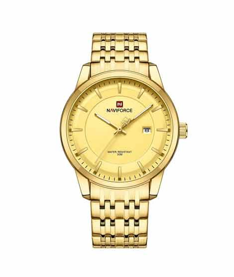 iShopping - Naviforce Eclipse Edition Watch For Men Golden (nf-9228-g-7)