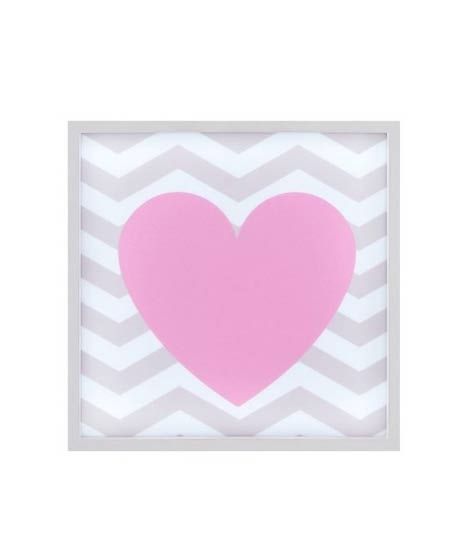 iShopping - Premier Home Pink Heart Led Light Box (2502162)