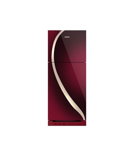 iShopping - Homage New Crystal Series Glass Door Freezer-on-top Refrigerator 9 Cu Ft (HR-47222-GD)
