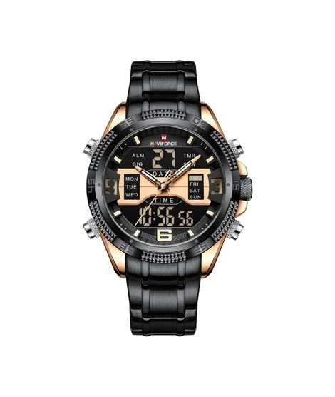 iShopping - NaviForce Dual Time Exclusive Edition Men’s Watch (NF-9201-2)
