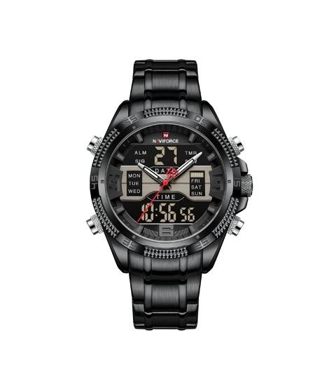iShopping - NaviForce Dual Time Exclusive Edition Men’s Watch (NF-9201-4)
