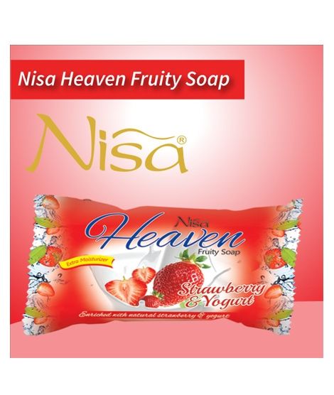 iShopping - Nisa Heaven Fruity Soap Strawberry 155gm