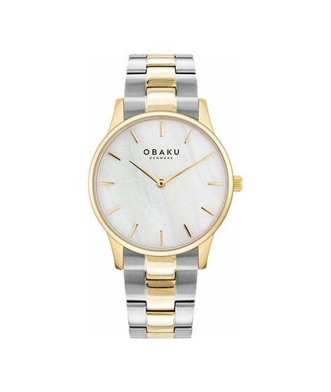 iShopping - Obaku Lyng Lille Cider Women's Watch Two Tone (V247LXGWSF)