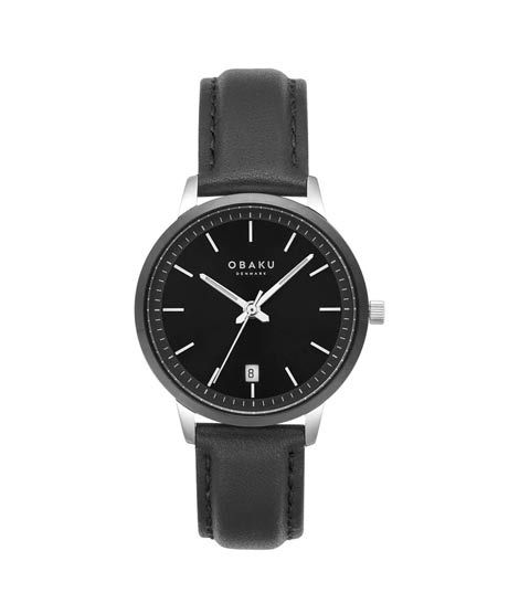 iShopping - Obaku Salvie Lille Jet Watch For Women's Black (V270LDABRB)