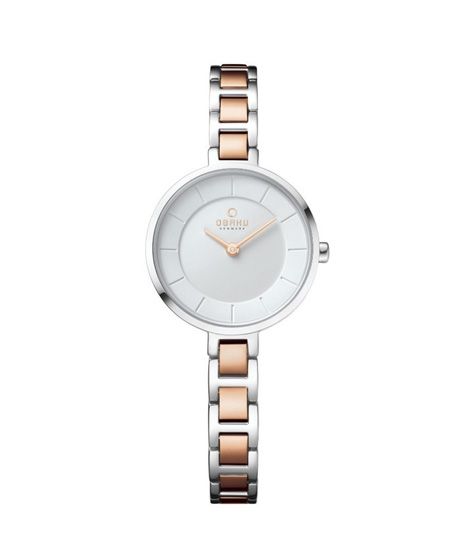 iShopping - Obaku Quartz Women's Watch Two-Tone (V183LXCISC) 