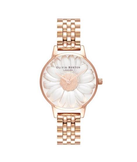 iShopping - Olivia Burton 3D Daisy Women's Watch Rose Gold (OB16FS102)